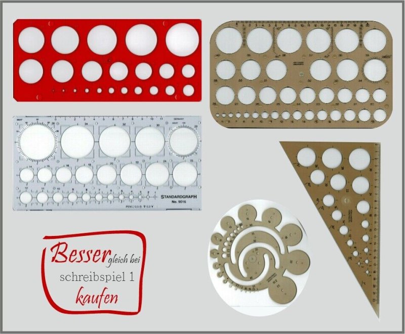 Трафарет чертежный