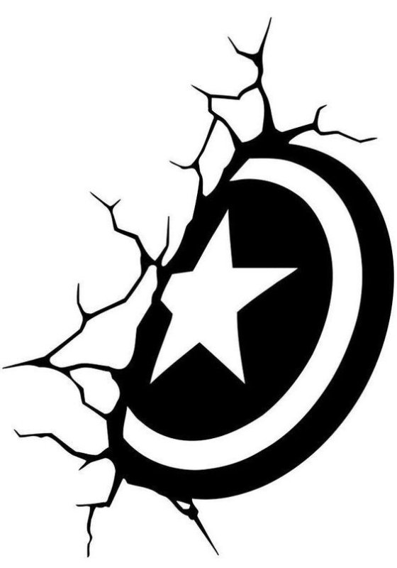 Логотип черно белый