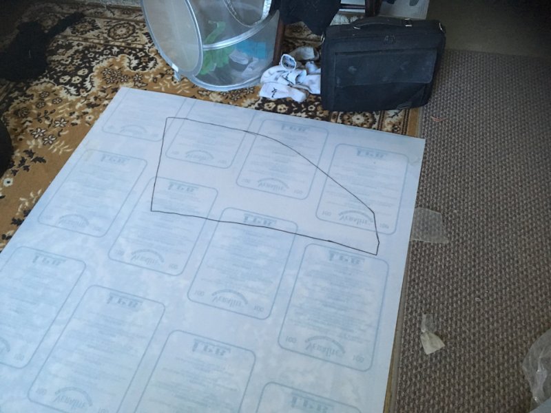 Лекало Приора стекло