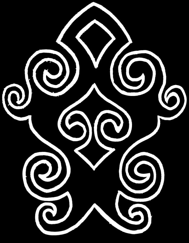 Орнамент рога