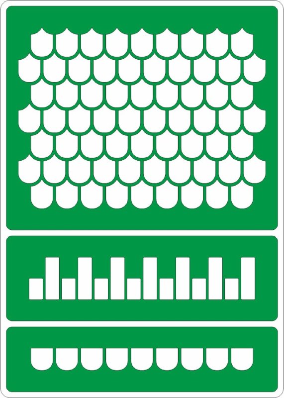 Трафареты самоклеющиеся