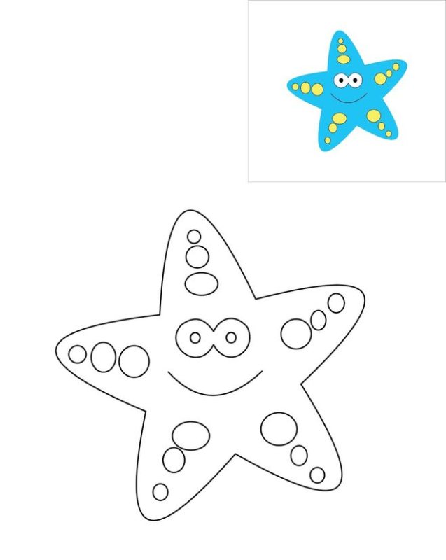 Морские жители из фетра выкройки