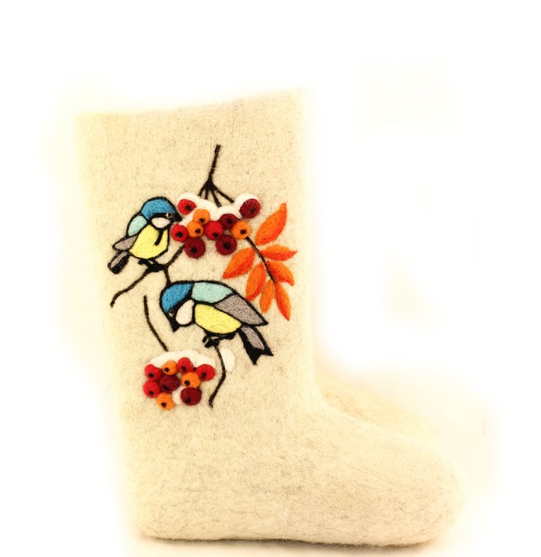 Узоры на валенках