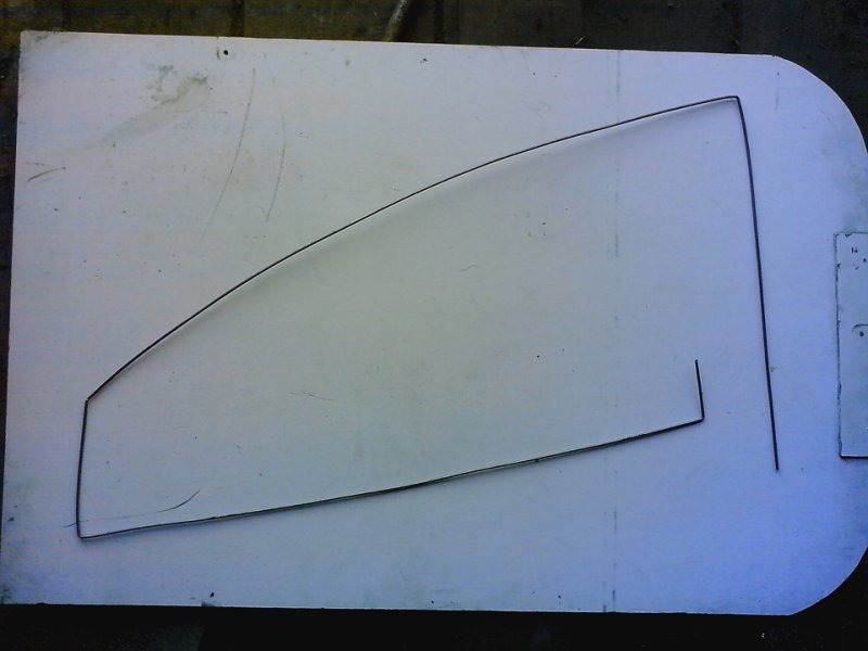 Лекало боковых стекол ВАЗ 2114