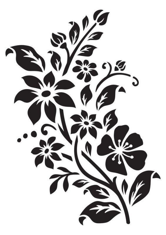 Трафареты для декора стен