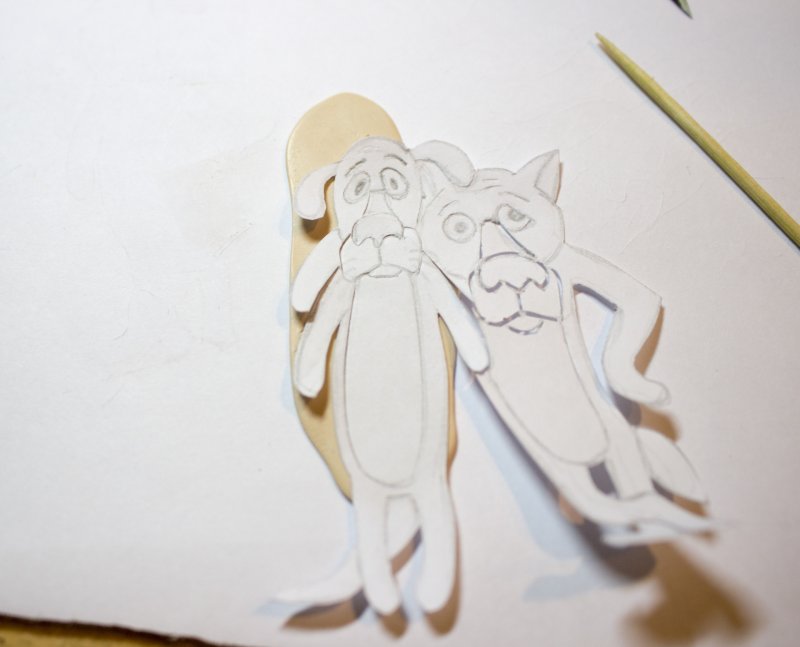 Жил был пес трафарет