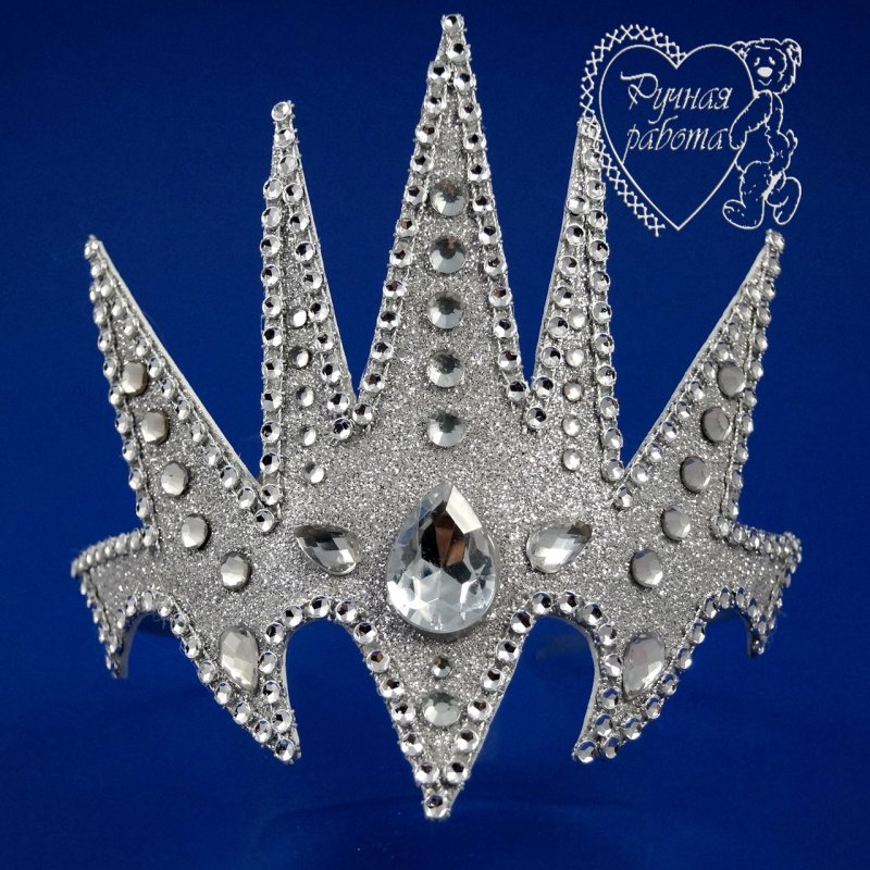 Ободок корона Снежная Метелица