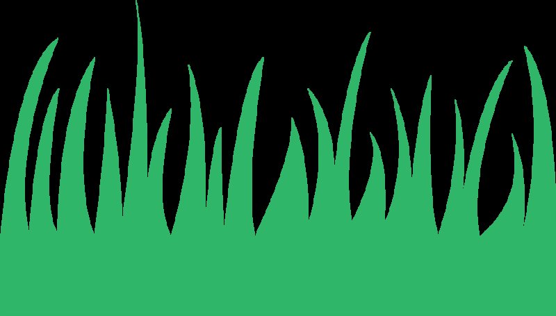 Трафарет травы