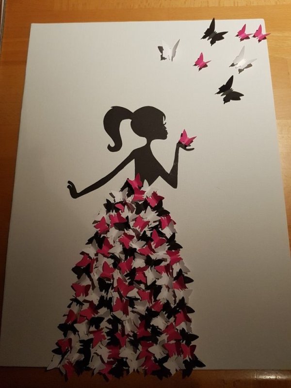 Панно силуэт