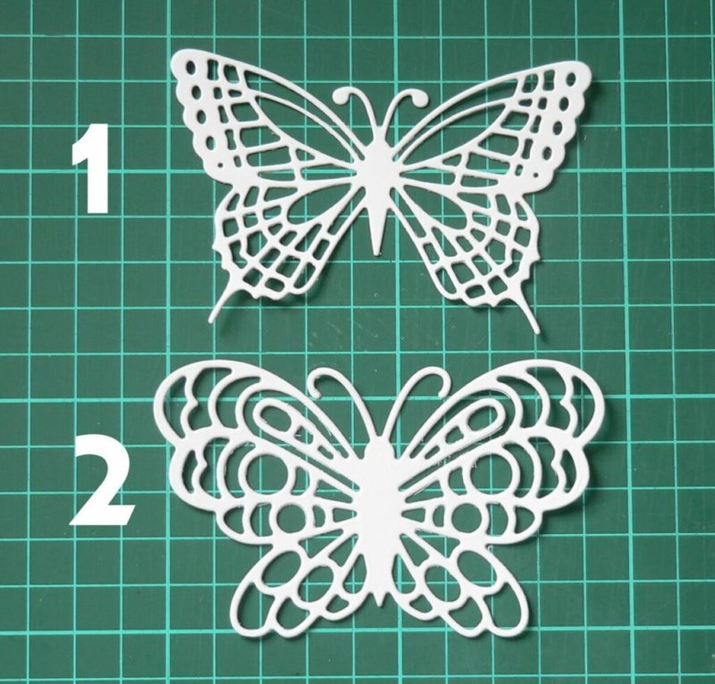 Бабочка из бумаги