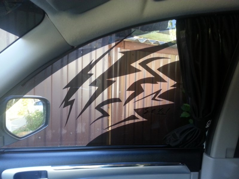 Узорная тонировка