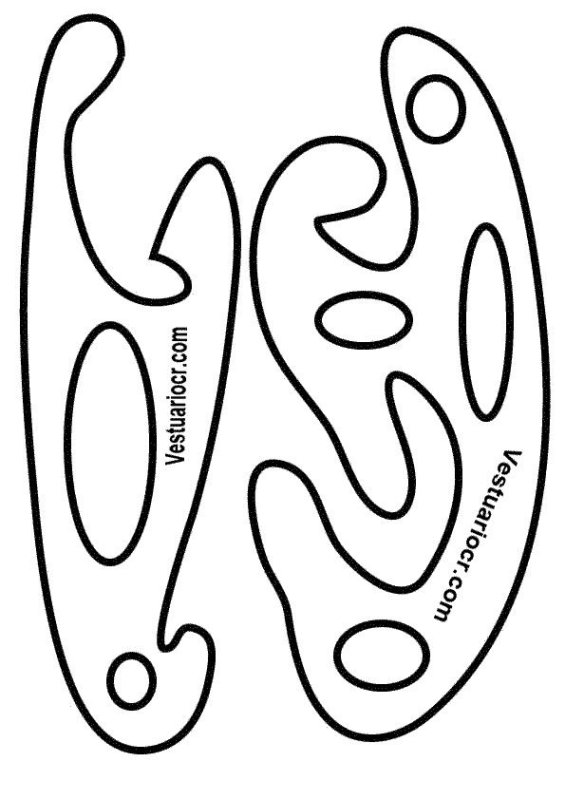 Лекало трафарет