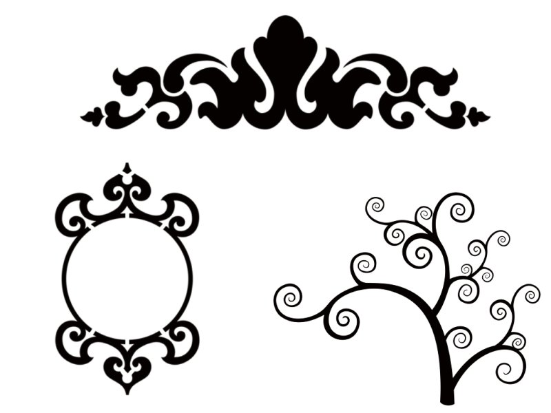 Трафареты для декора