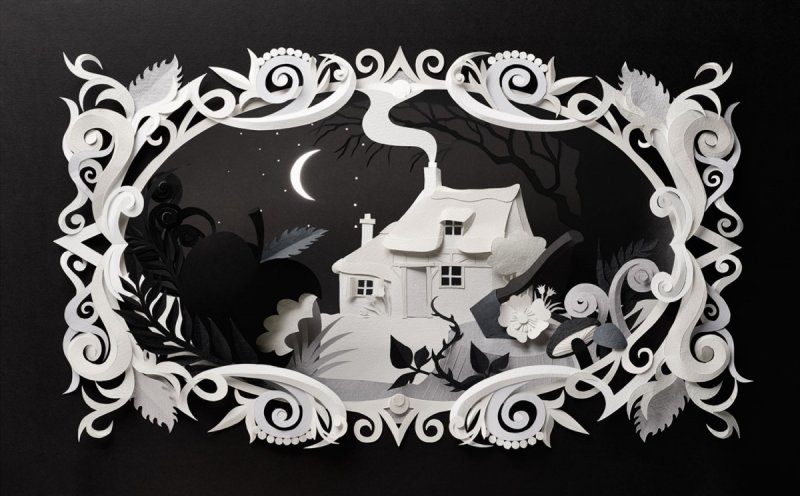 Картины из бумаги