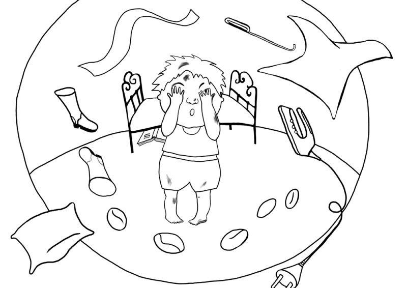 Раскраска Мойдодыр Чуковский