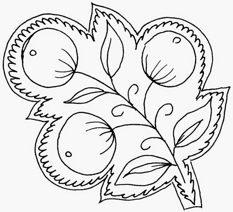 Хохлома узоры трафареты для детей