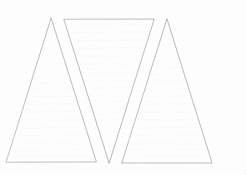 Треугольник для вырезания