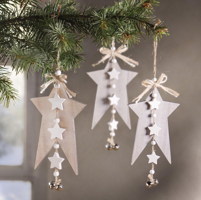 Новогодние висячие украшения