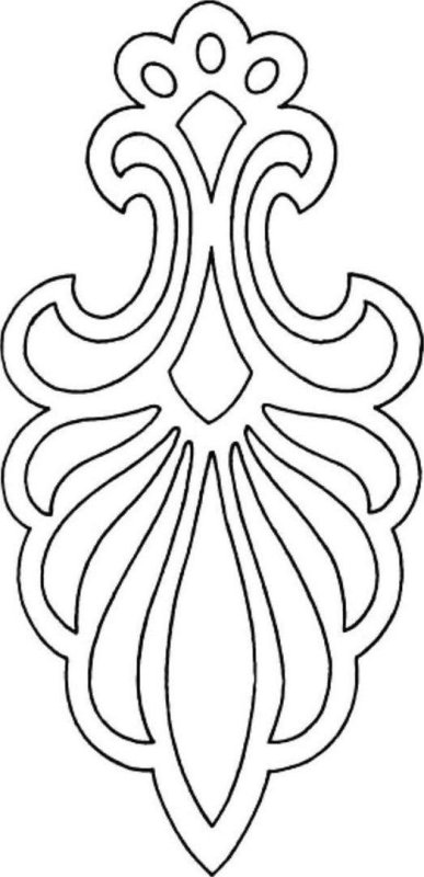 Трафарет узоры