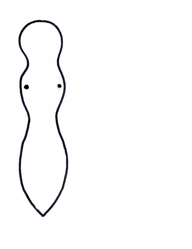 Туловище бабочки шаблоны