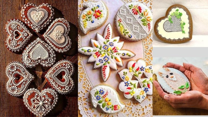 Роспись имбирных пряников мастер класс