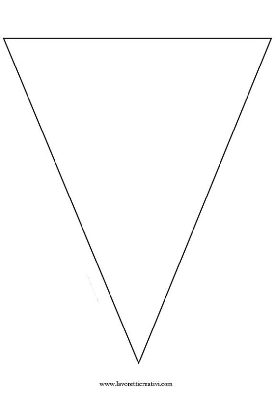 Треугольники для флажков