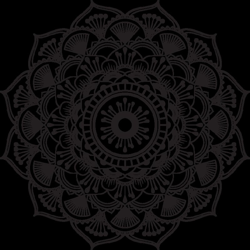 Восьмилепестковая Мандала