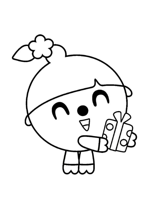 Малышарики разукрасить