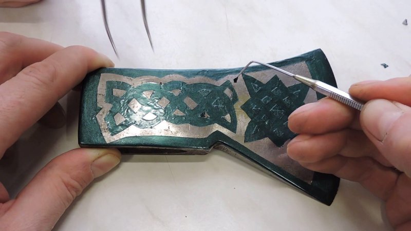 Узоры для травления на металле