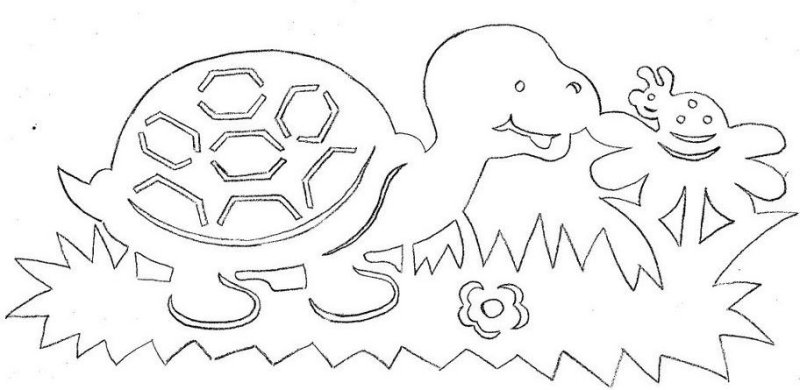 Весенние вырезалки на окна