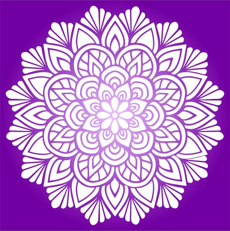 Текстурная Мандала