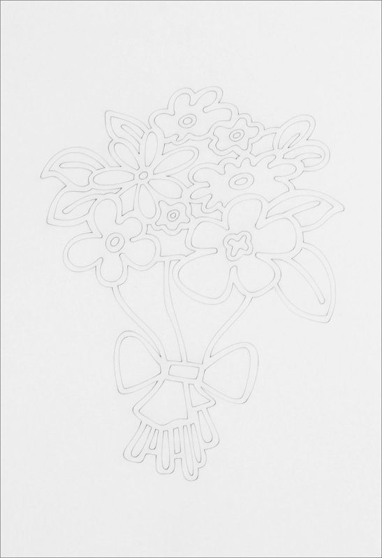 Трафарет "цветы"