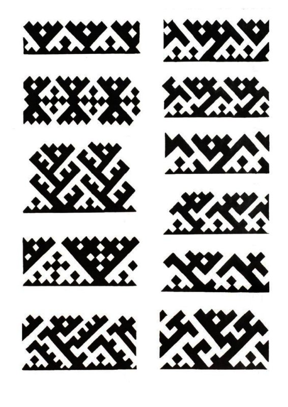 Узоры народов Ханты и манси