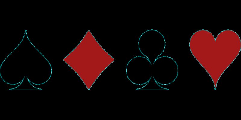 Трефы бубны черви