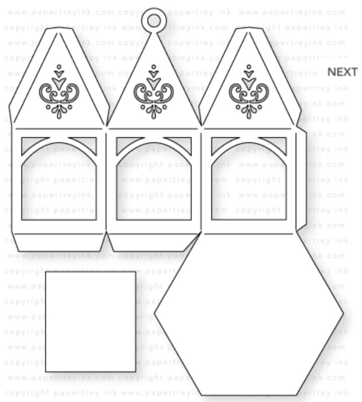 Трафареты домиков для склеивания