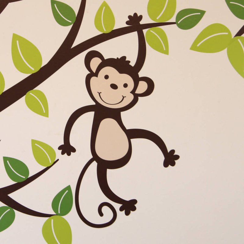 Стилизованная обезьяна