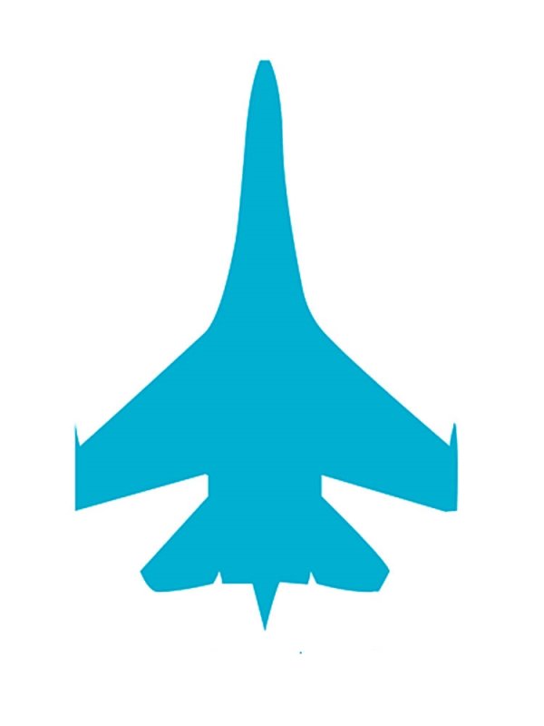 Трафареты для 3д ручки самолет Аэроплан