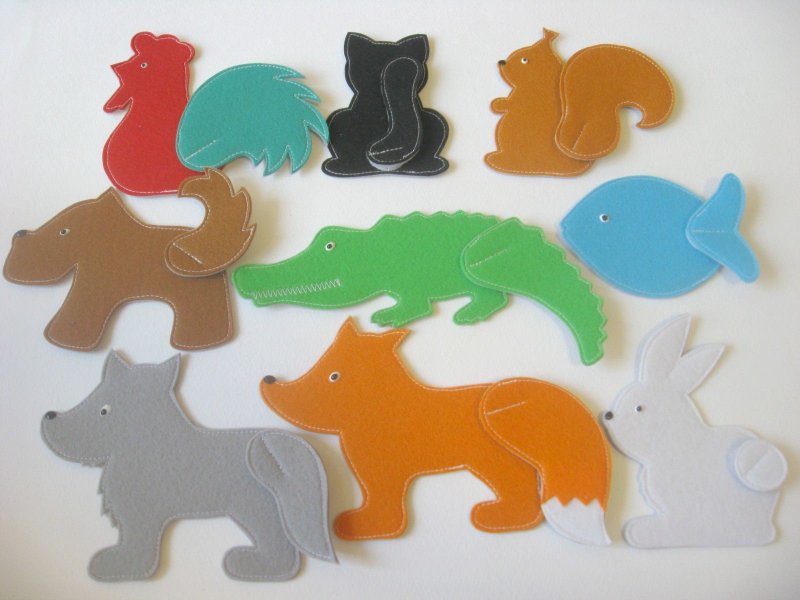 Чей хвост фетр