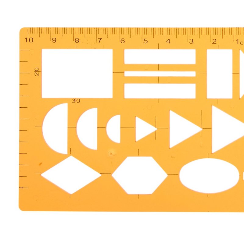Линейка трафарет для черчения