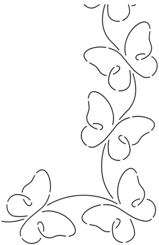 Трафарет орнамент для декора