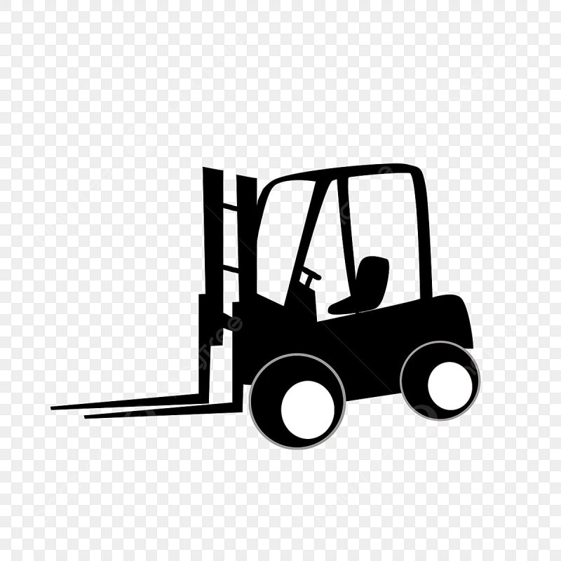 Трафарет автопогрузчик вилочный