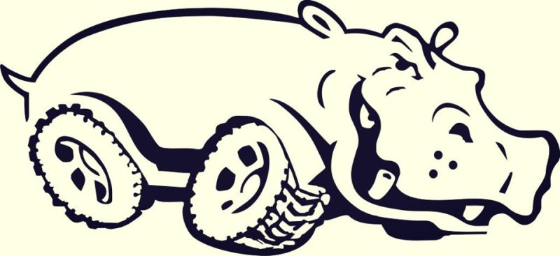 Трафарет автомобили