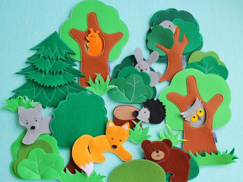 Поделки из фетра своими руками