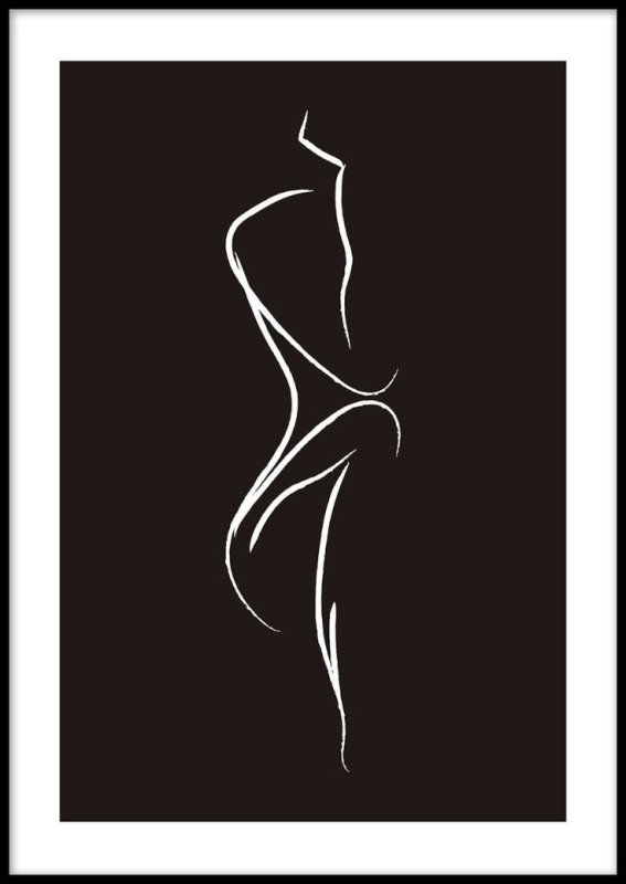 Силуэт девушки