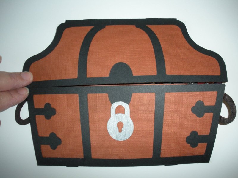 Поделки сундуки из картона