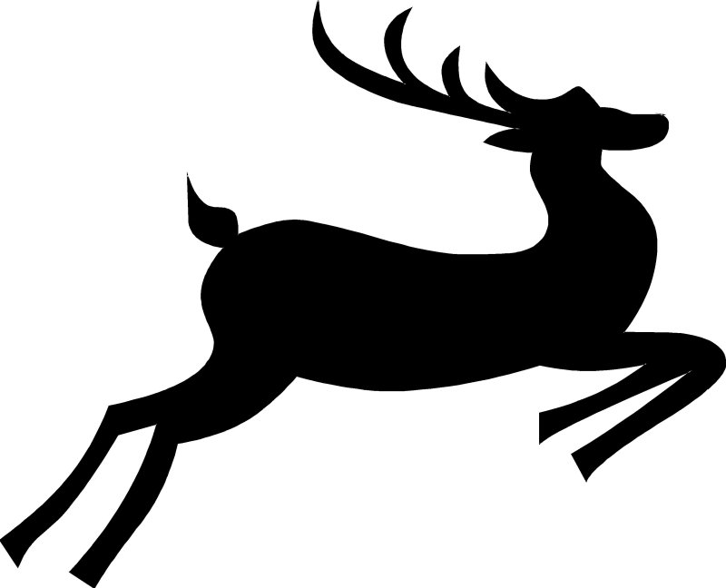 Очертание оленя