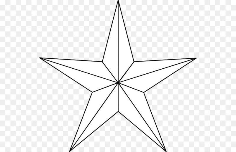 Звезда рисунок карандашом