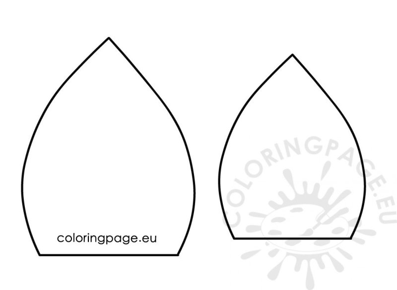 Ушки шаблон