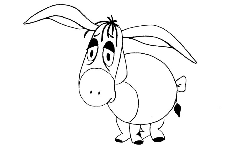Осел ИА из Винни пуха