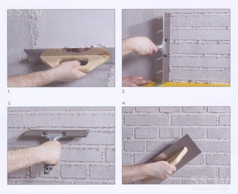 Форма для штукатурки под кирпич